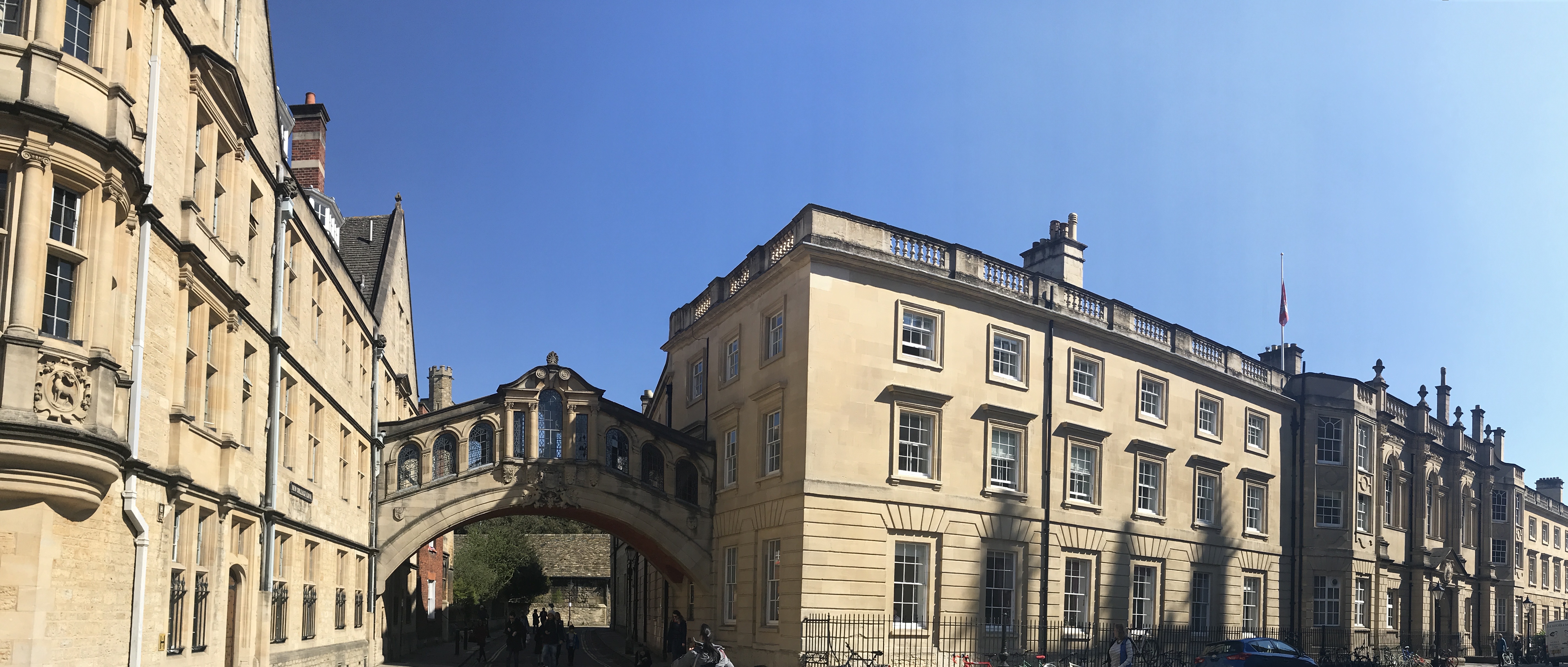 Hertford College with 'Bridge of Sighs'